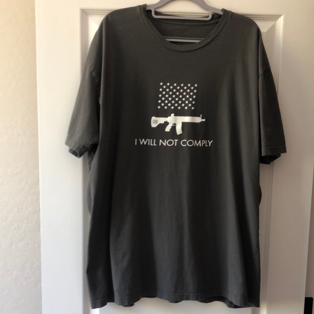 Men's 3X Gray Graphic T-Shirt